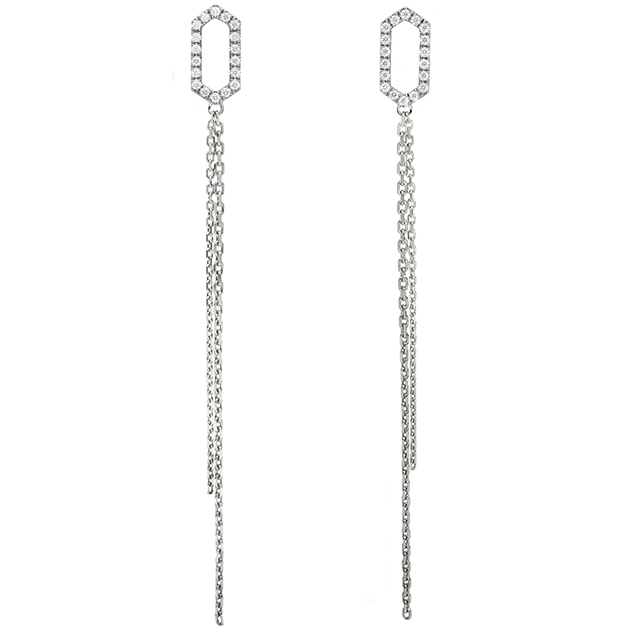 六花 チェーンピアス